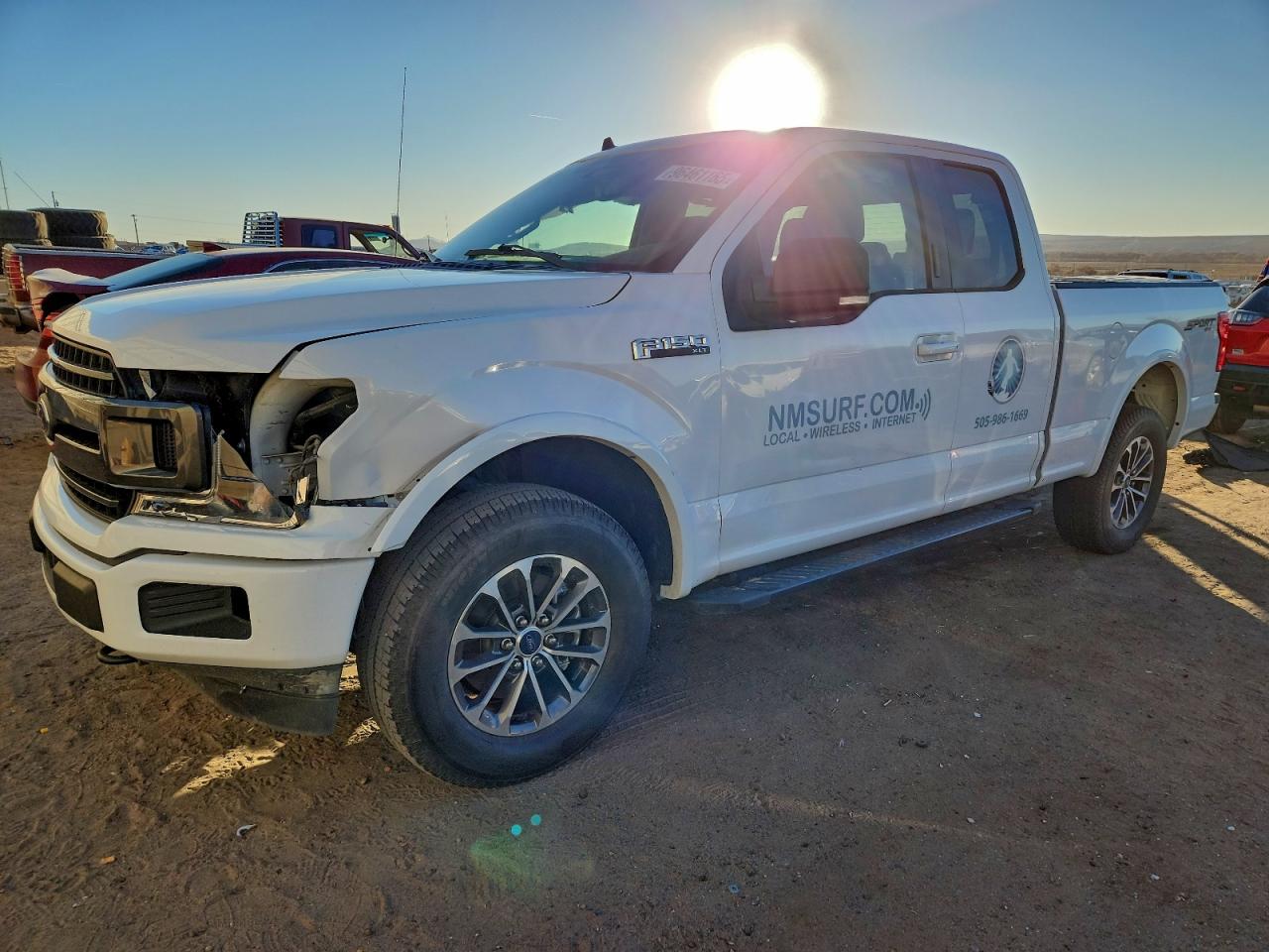 2019 FORD F150 SUPER CAB — FRONT END damage — photo 1