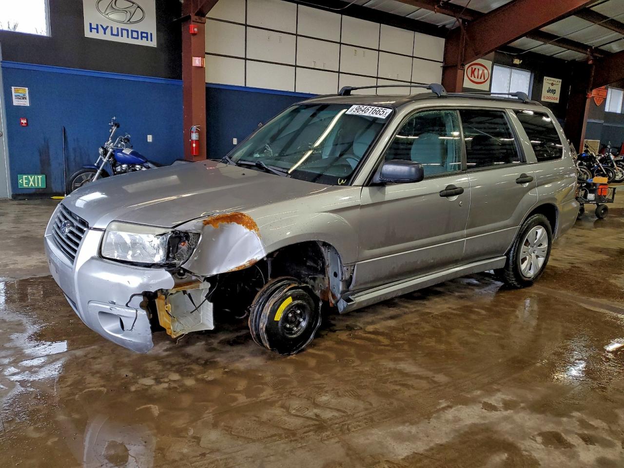 2008 SUBARU FORESTER 2.5X — FRONT END damage — photo 1