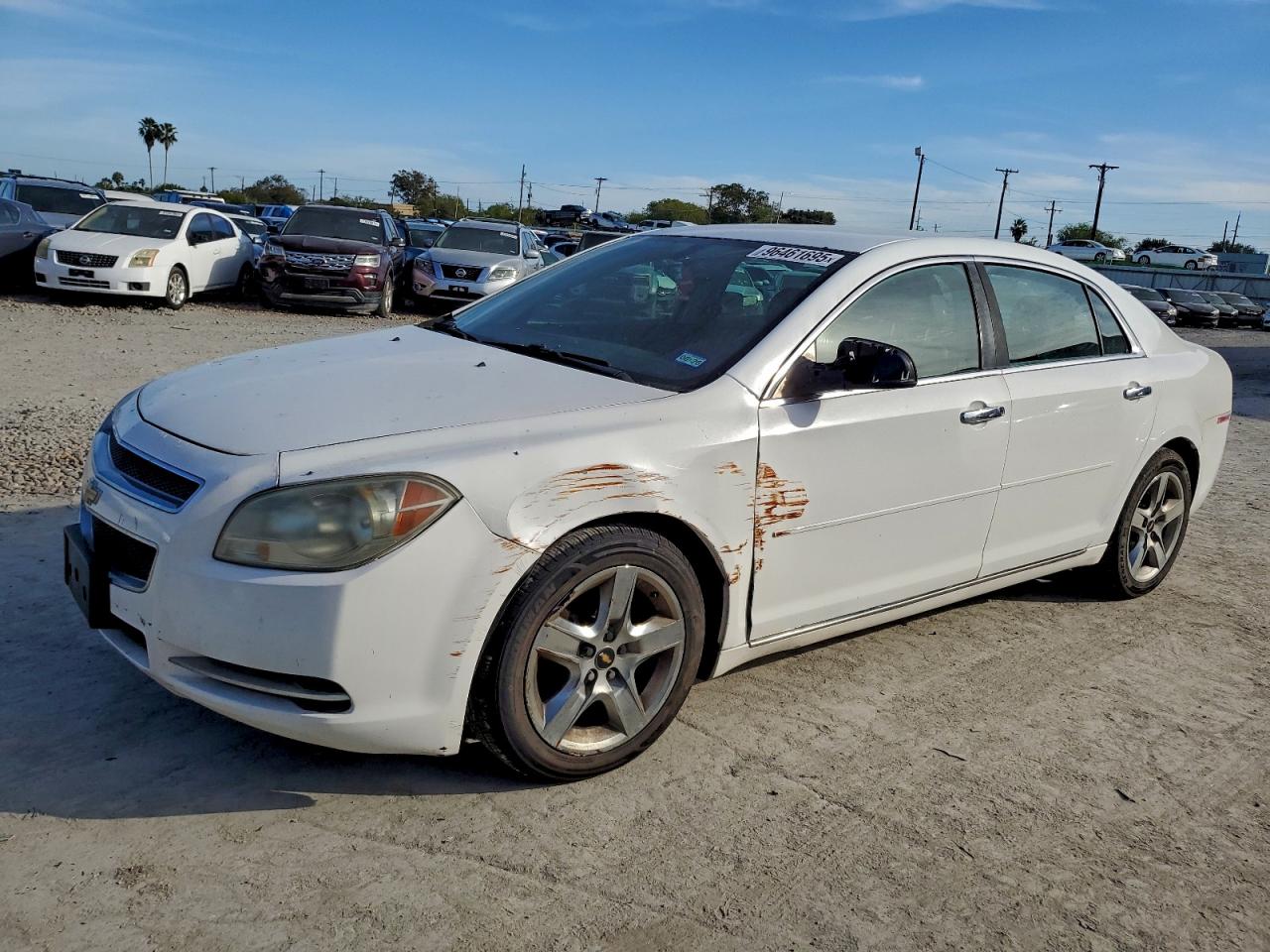 2012 CHEVROLET MALIBU 2LT — FRONT END damage — photo 1