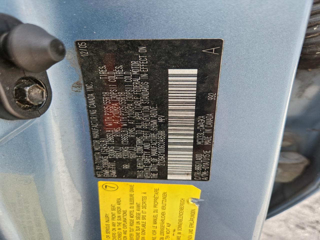 2006 LEXUS RX 330 photo 13