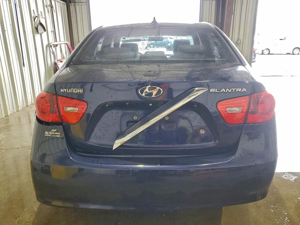 2010 HYUNDAI ELANTRA BLUE photo 6