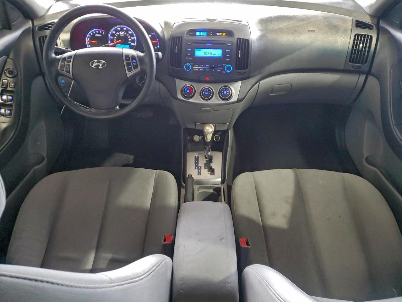 2010 HYUNDAI ELANTRA BLUE photo 8