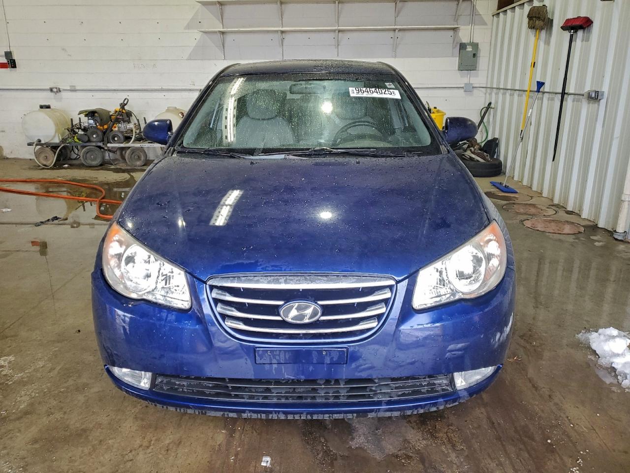 2010 HYUNDAI ELANTRA BLUE photo 5