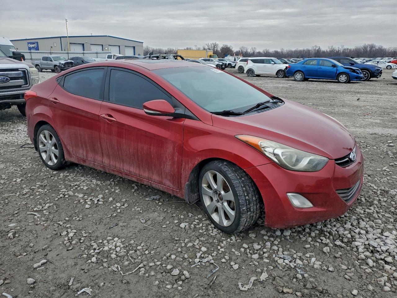2013 HYUNDAI ELANTRA GLS photo 4