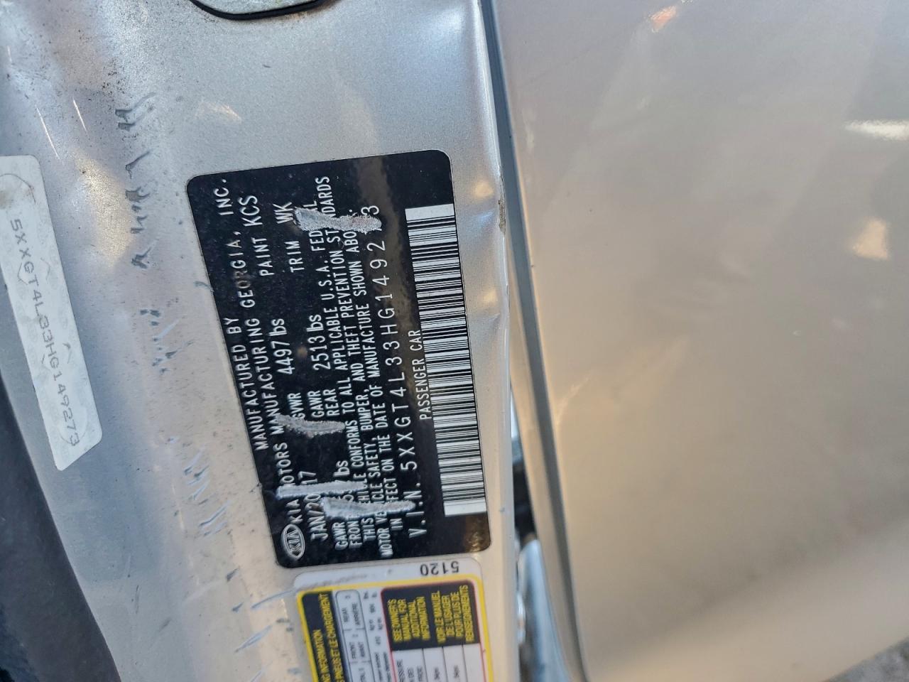 2017 KIA OPTIMA LX photo 12