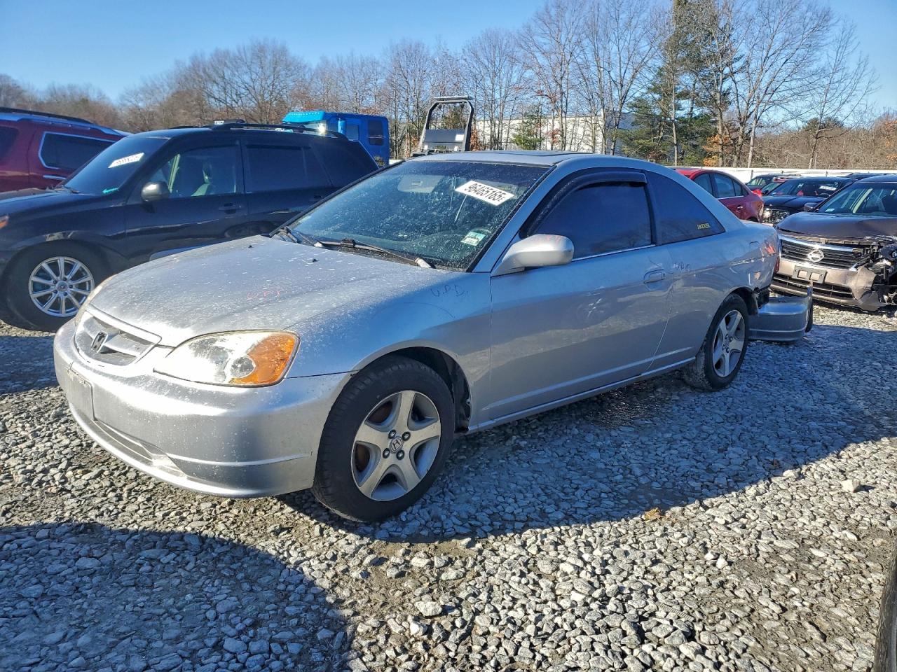 2001 HONDA CIVIC SI — REAR END damage — photo 1