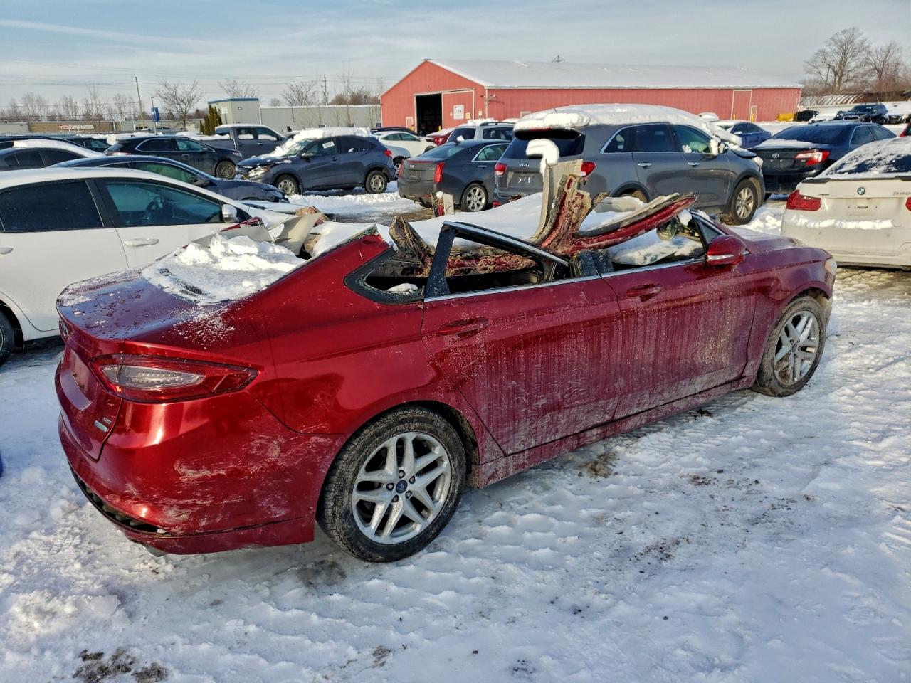 2013 FORD FUSION SE photo 3