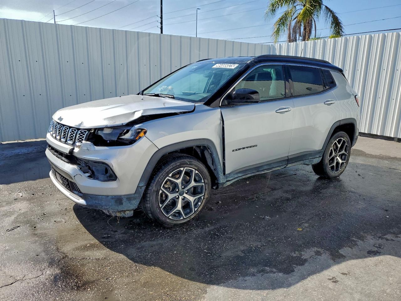 2025 JEEP COMPASS LIMITED — FRONT END damage — photo 1
