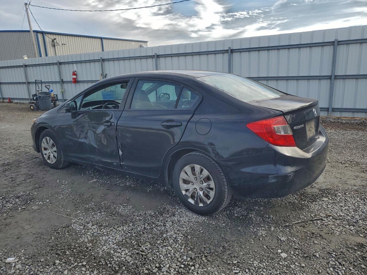 2012 HONDA CIVIC LX photo 2