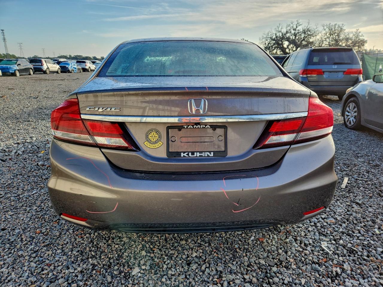 2013 HONDA CIVIC LX photo 6