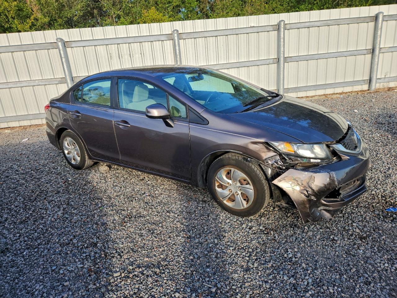 2013 HONDA CIVIC LX photo 4