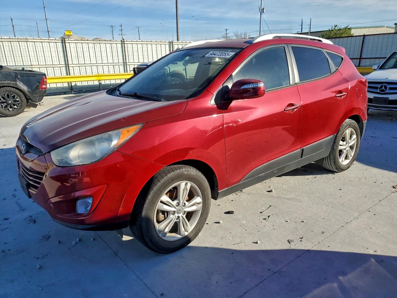 2013 HYUNDAI TUCSON GLS — FRONT END damage — photo 1