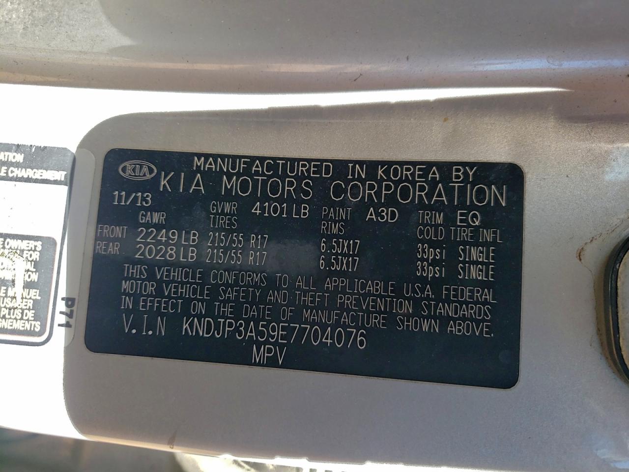 2014 KIA SOUL + photo 13