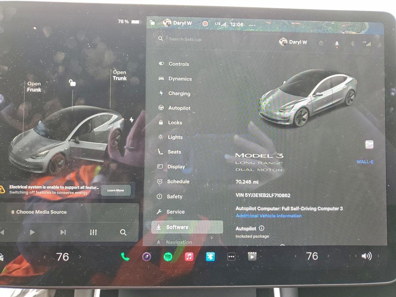 2020 TESLA MODEL 3 photo 9