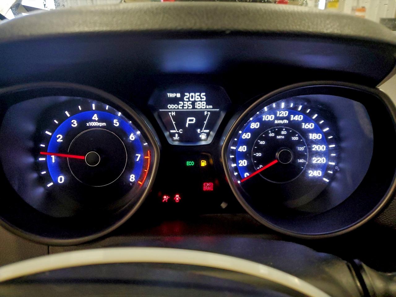 2013 HYUNDAI ELANTRA GLS photo 9