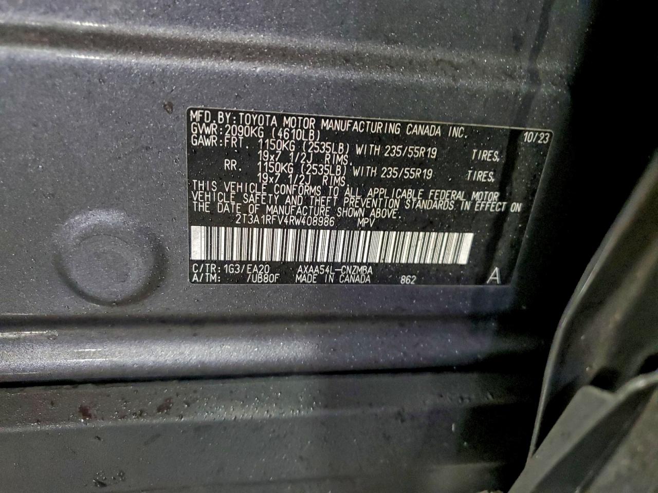 2024 TOYOTA RAV4 XLE PREMIUM photo 13