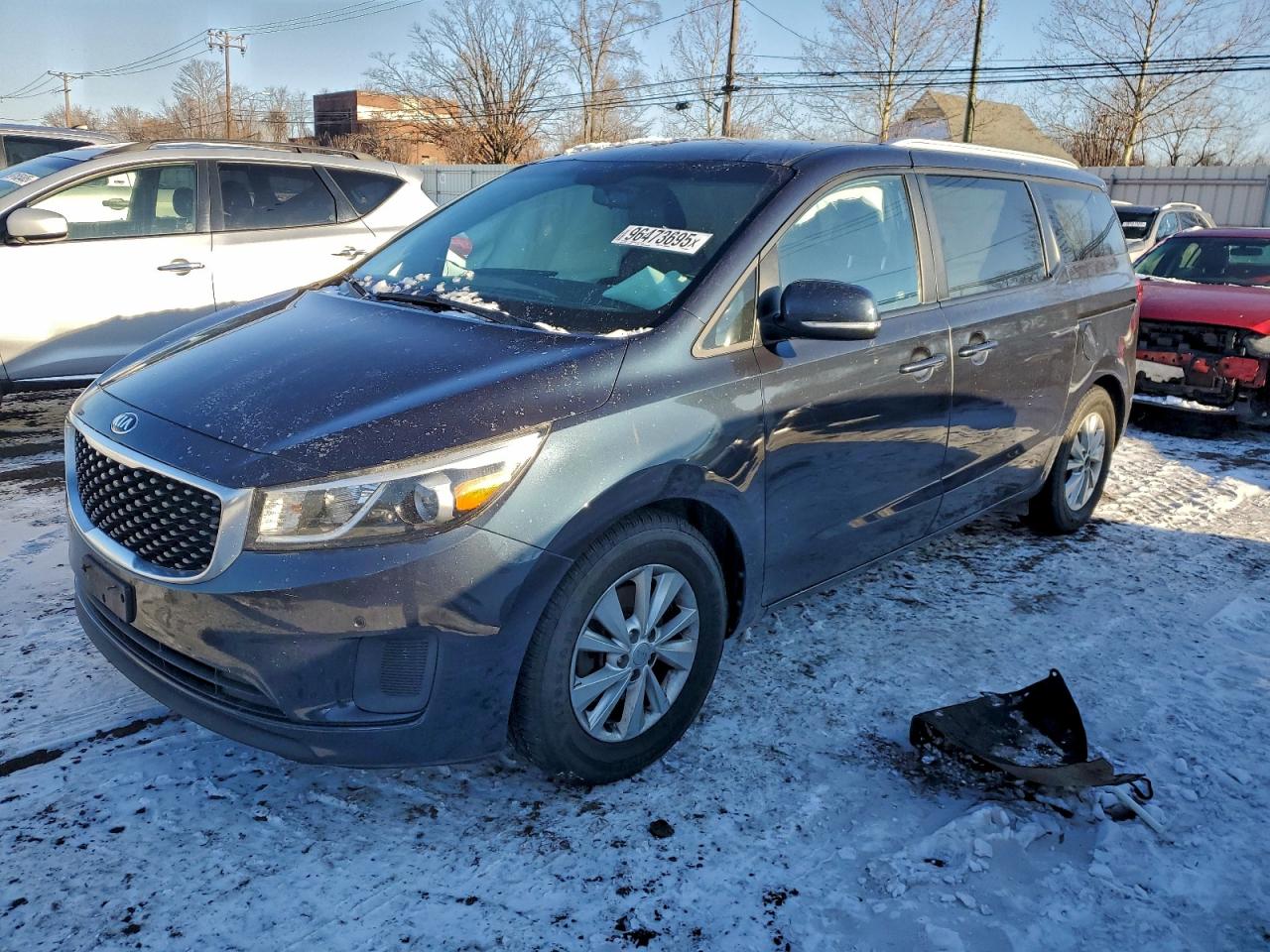 2017 KIA SEDONA LX — SIDE damage — photo 1