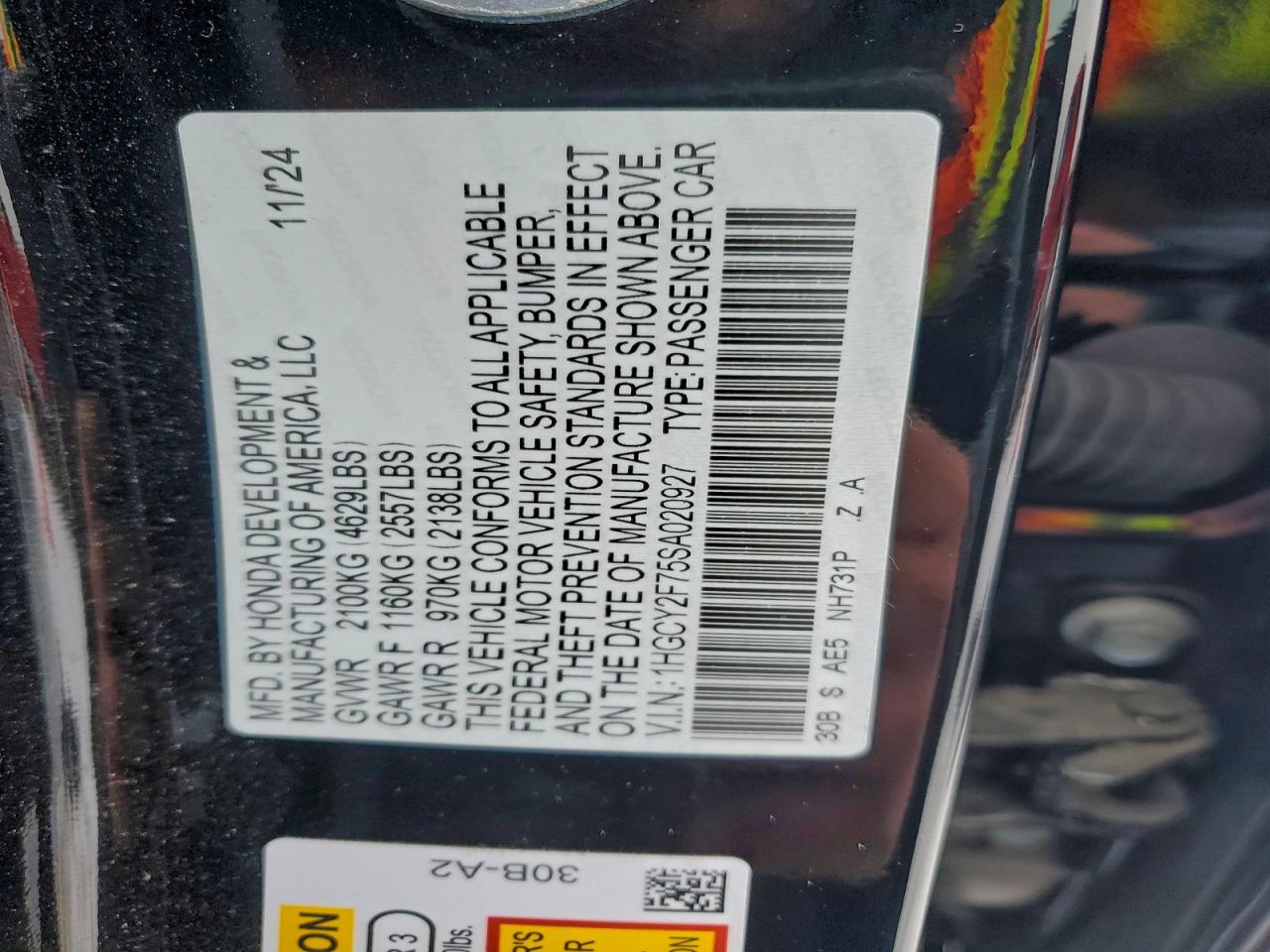 2025 HONDA ACCORD HYBRID SPORT-L photo 13