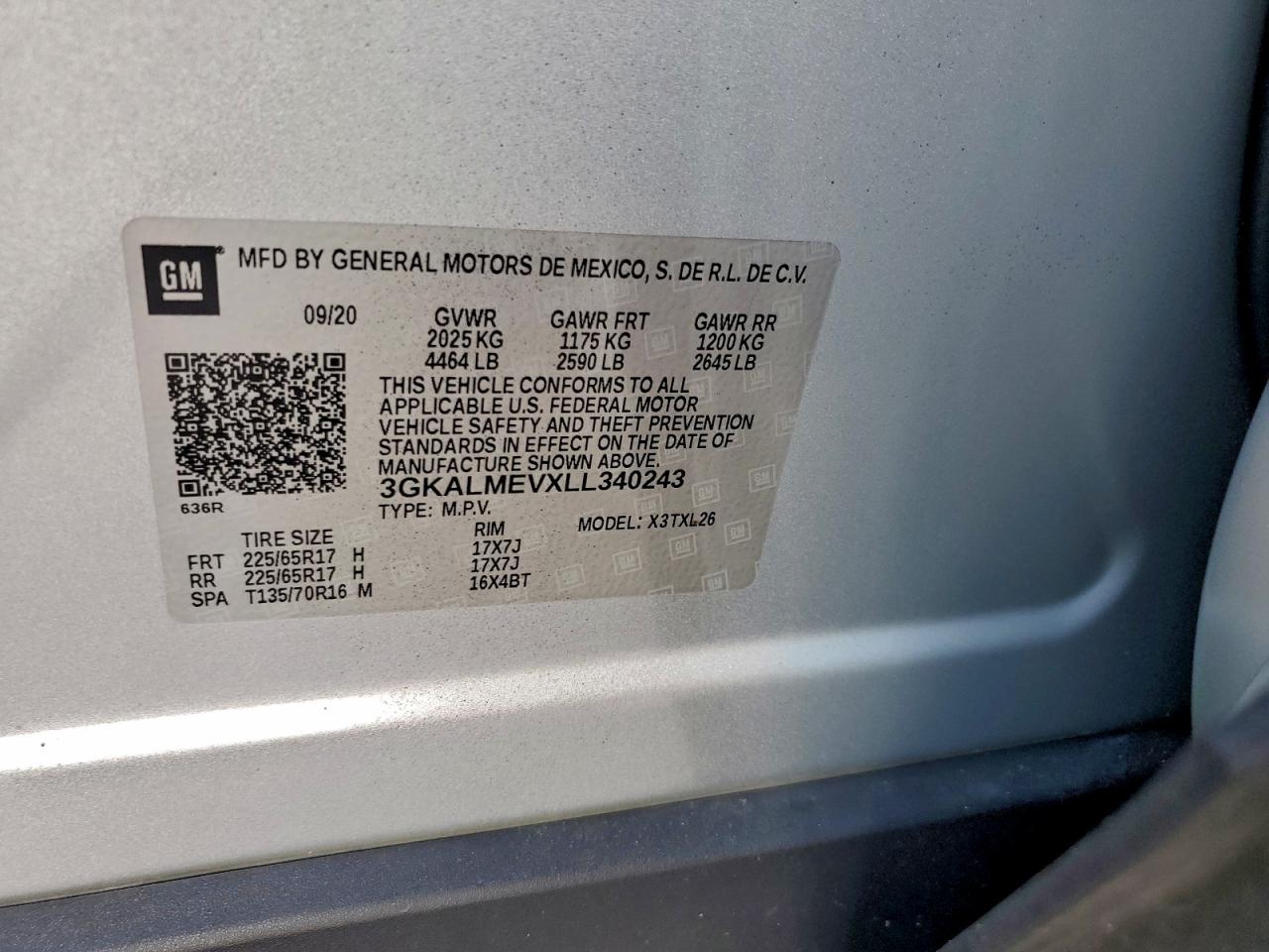 2020 GMC TERRAIN SLE photo 12