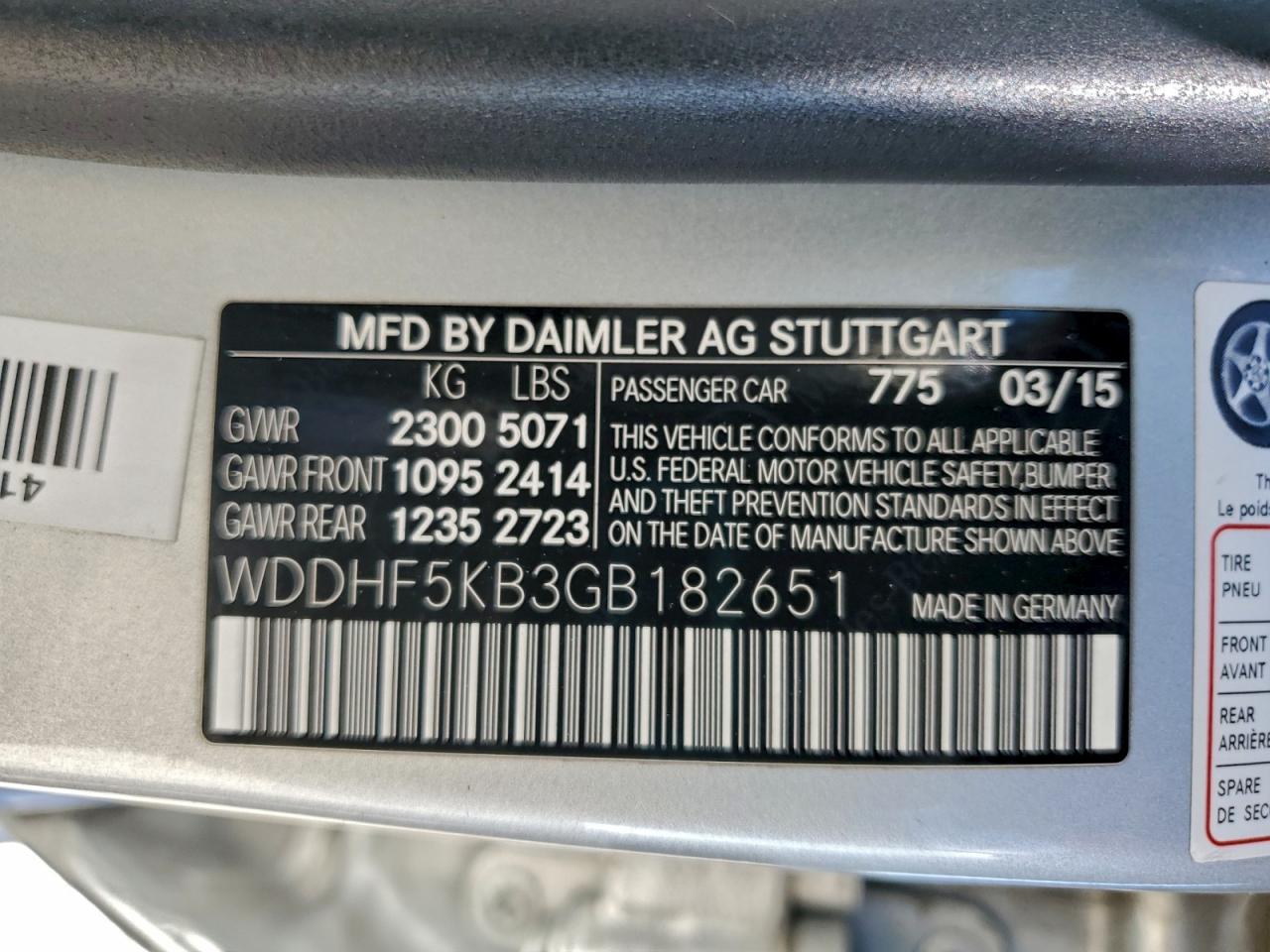 2016 MERCEDES-BENZ E 350 photo 12