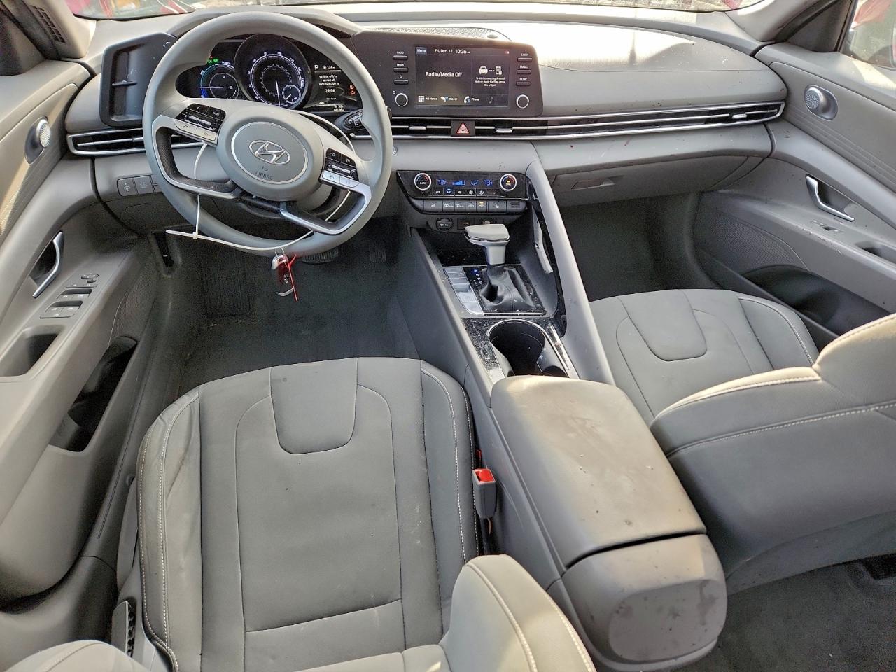 2022 HYUNDAI ELANTRA BLUE photo 8