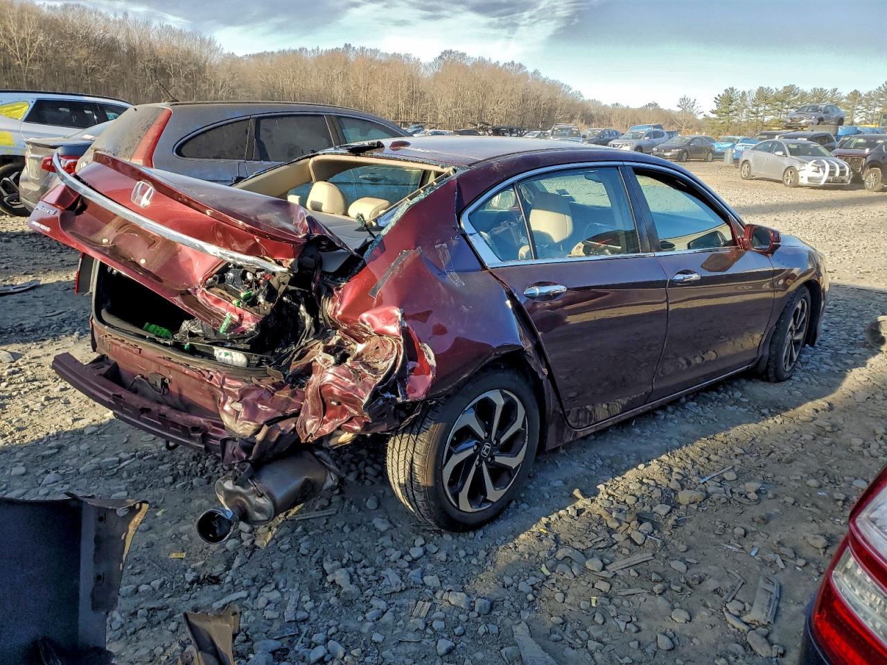 2017 HONDA ACCORD EXL photo 3