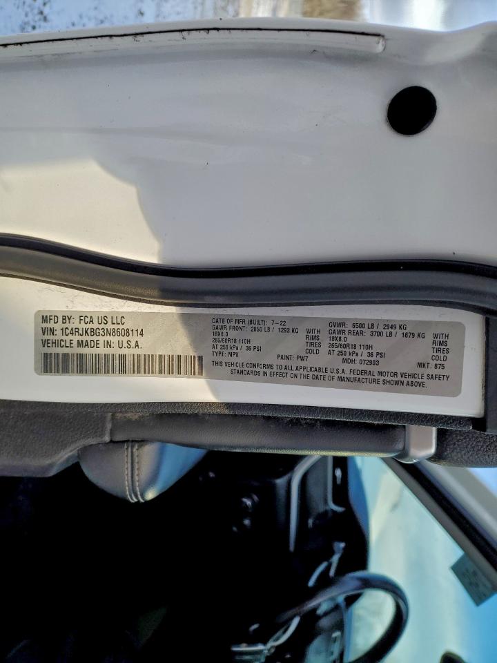 2022 JEEP GRAND CHEROKEE L LIMITED photo 25