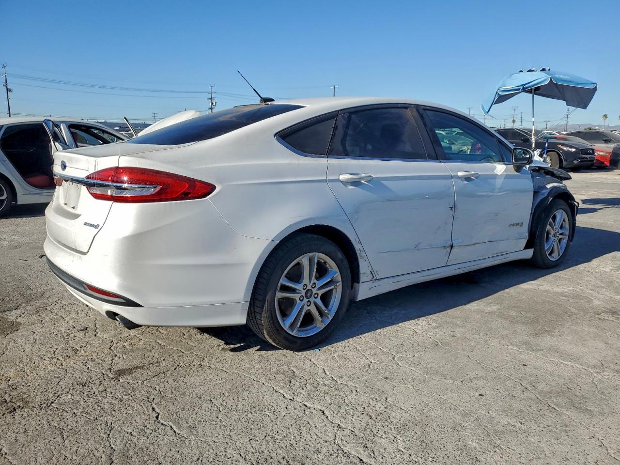 2018 FORD FUSION S HYBRID photo 3