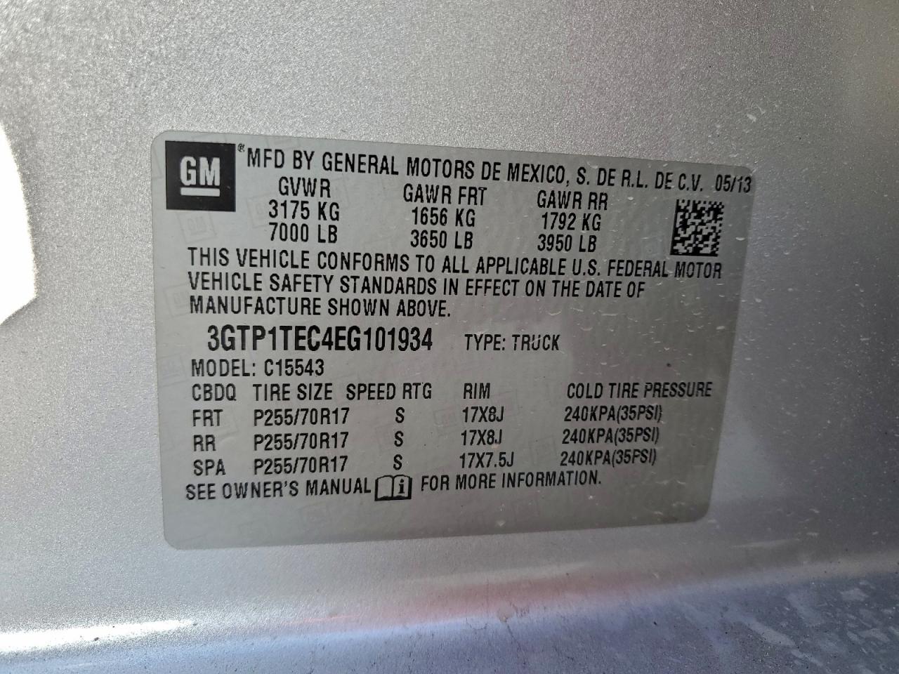 2014 GMC SIERRA C1500 photo 13