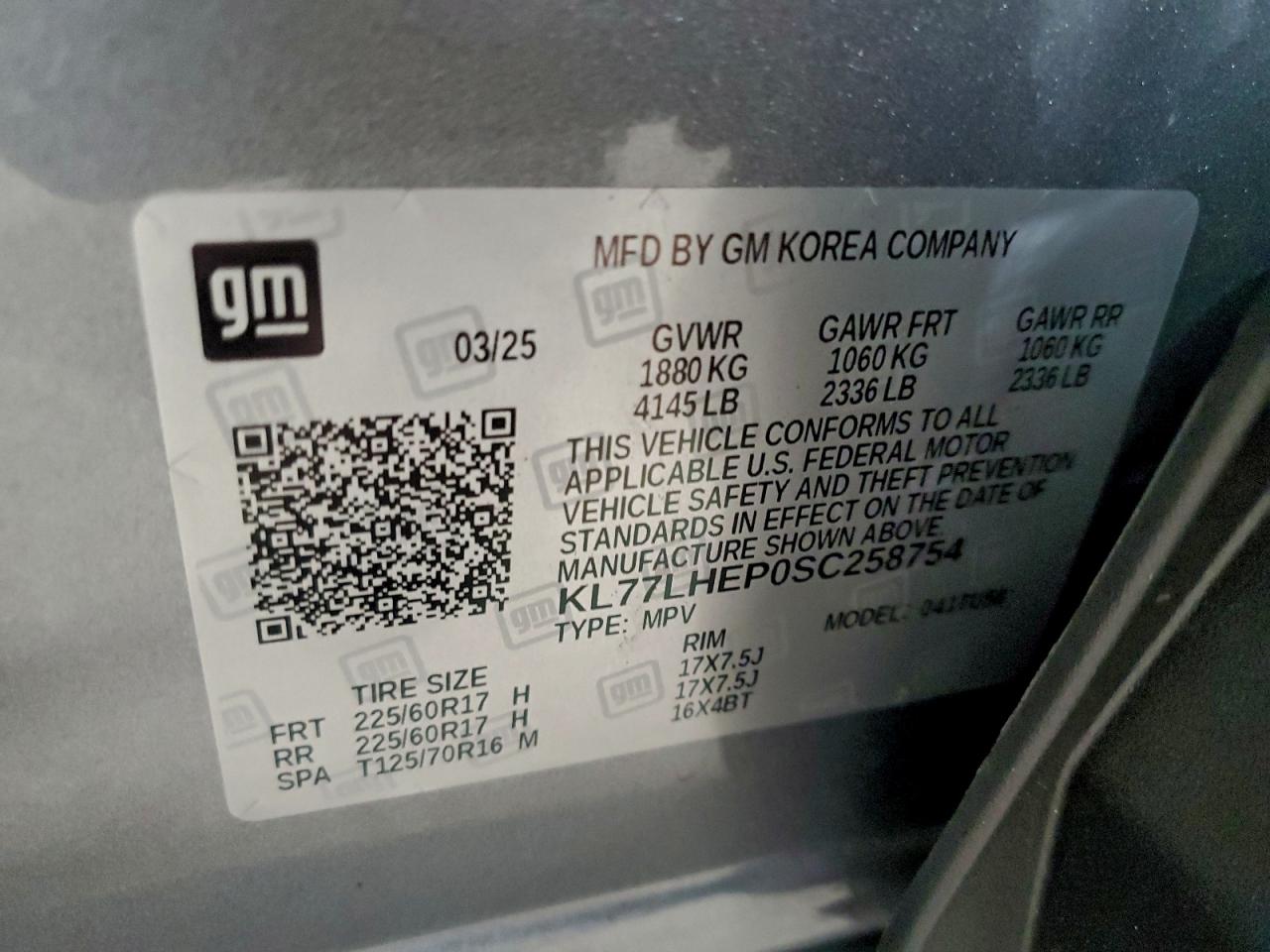 2025 CHEVROLET TRAX 1LT photo 14