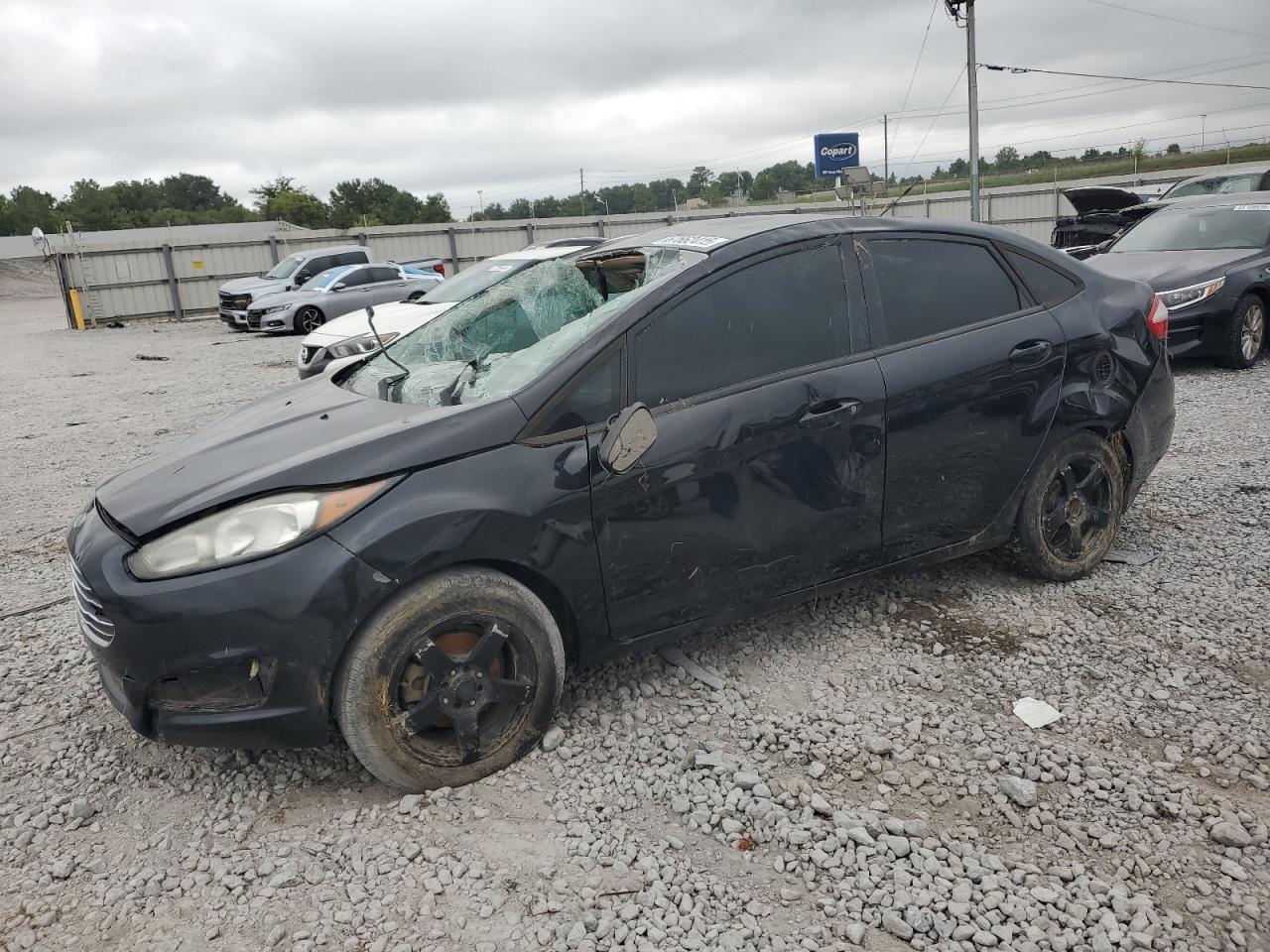 2015 FORD FIESTA S — SIDE damage — photo 1