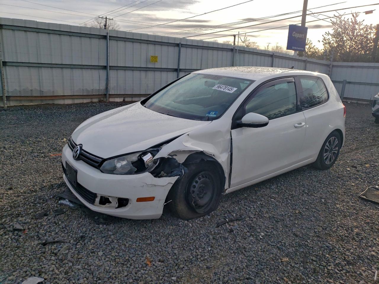 2012 VOLKSWAGEN GOLF