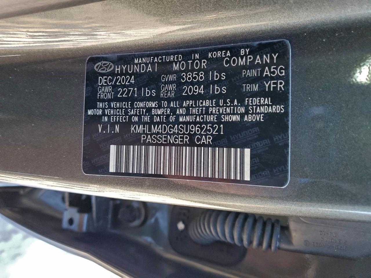 2025 HYUNDAI ELANTRA SEL SPORT photo 13