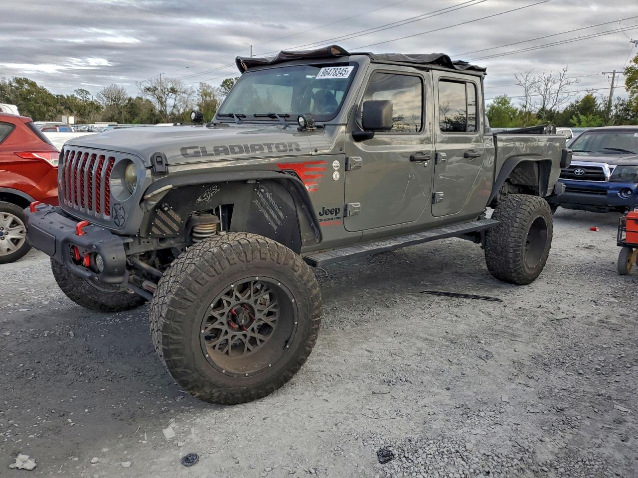 2021 JEEP GLADIATOR SPORT — REAR END damage — photo 1