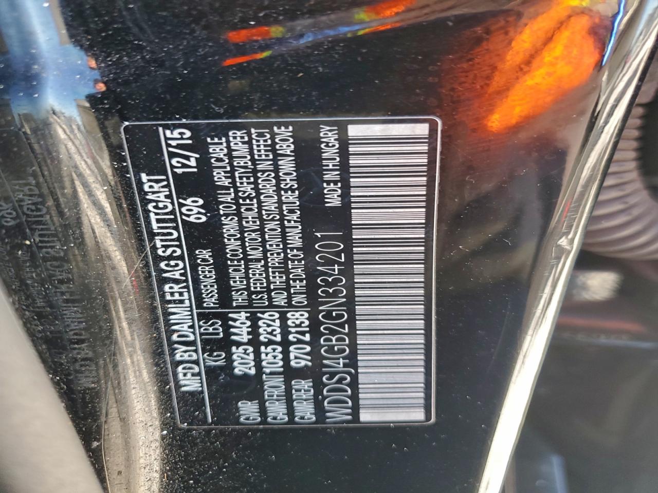 2016 MERCEDES-BENZ CLA 250 4MATIC photo 13
