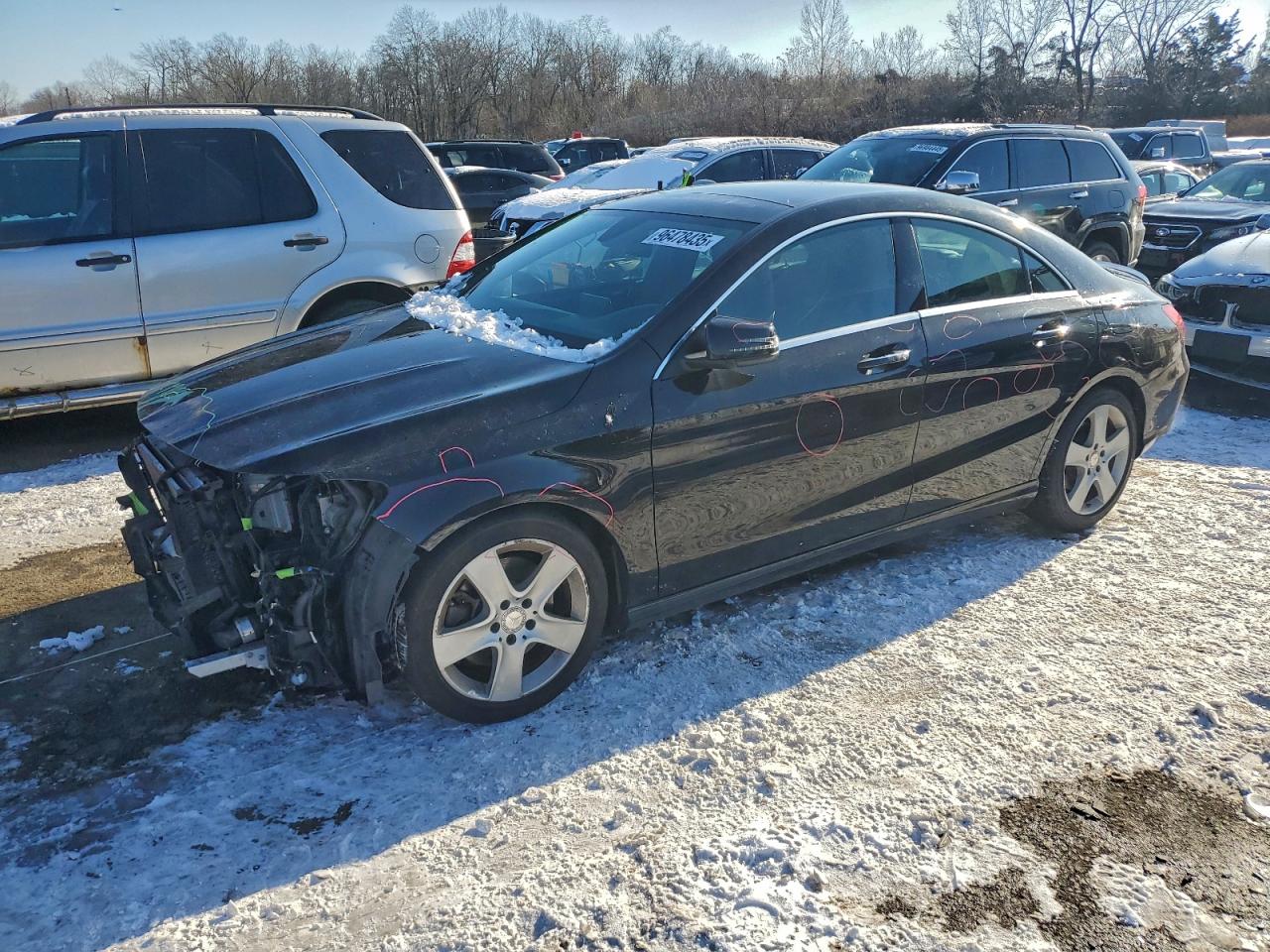 2016 MERCEDES-BENZ CLA 250 4MATIC — FRONT END damage — photo 1