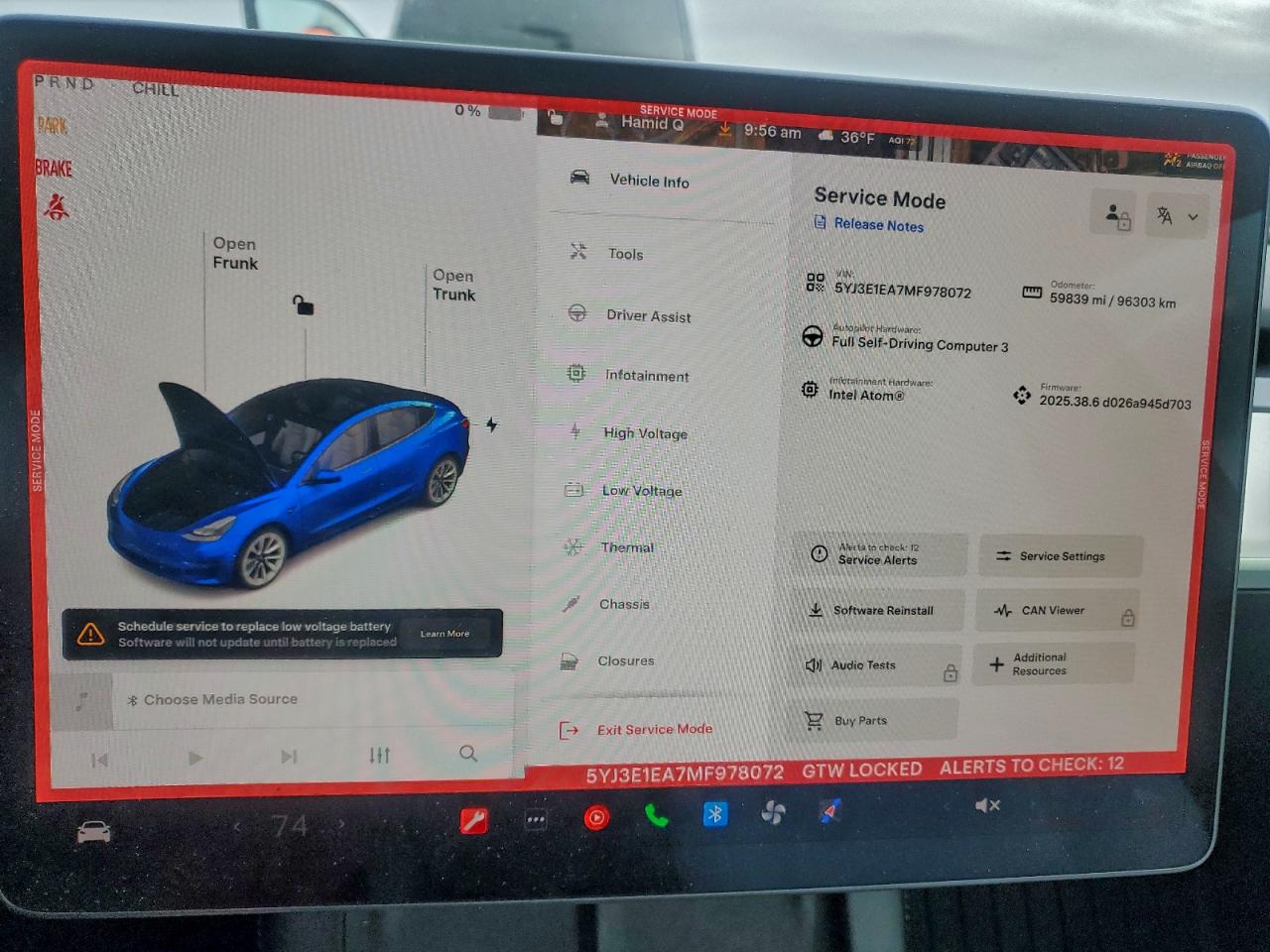 2021 TESLA MODEL 3 photo 9