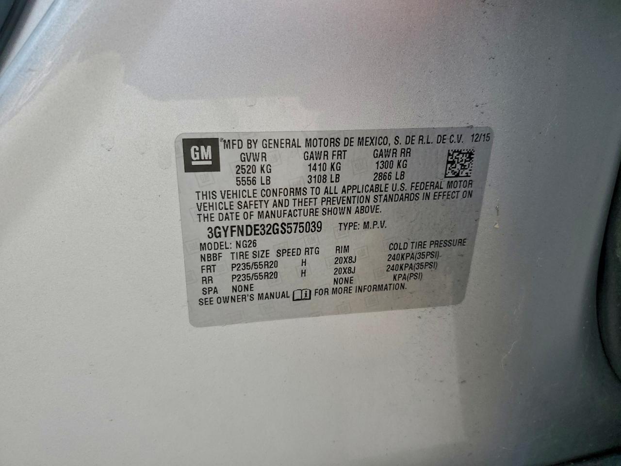 2016 CADILLAC SRX PREMIUM COLLECTION photo 12
