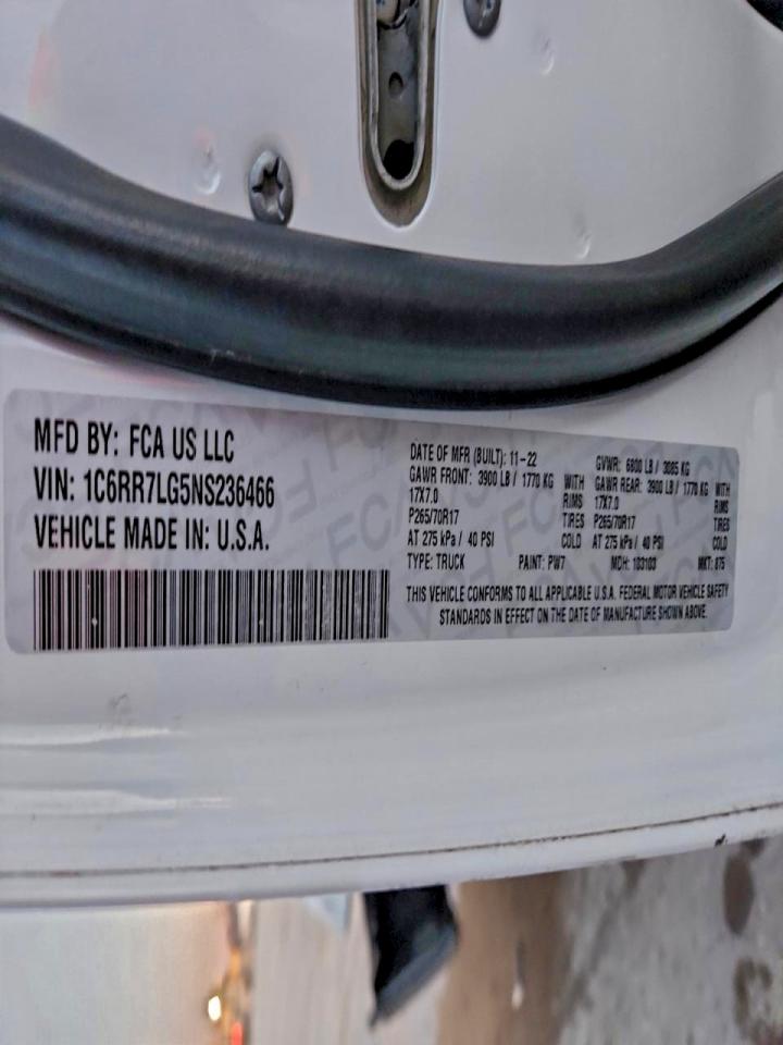 2022 RAM 1500 CLASSIC SLT photo 12