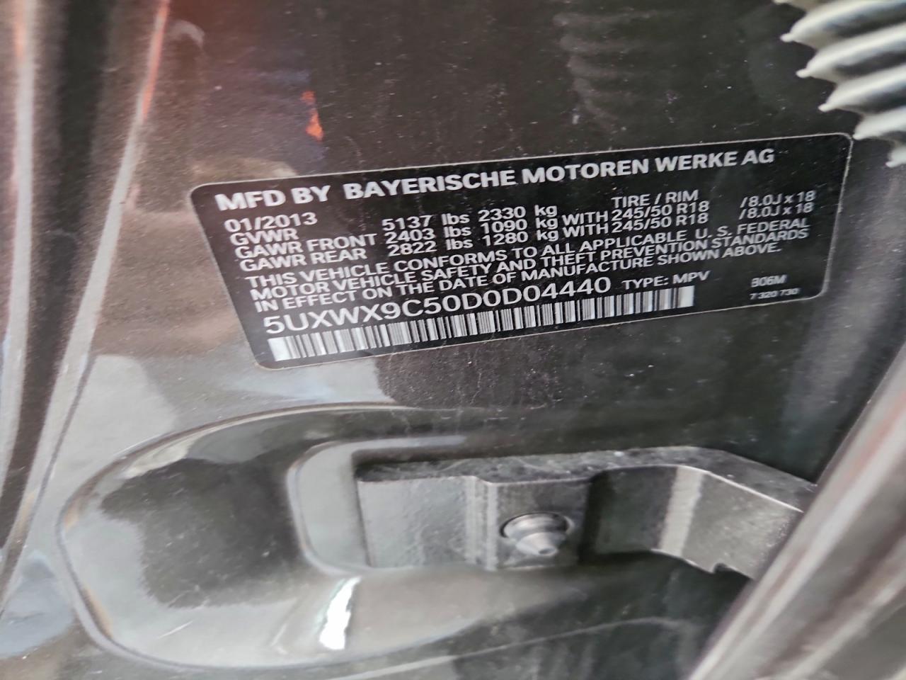 2013 BMW X3 XDRIVE28I photo 13