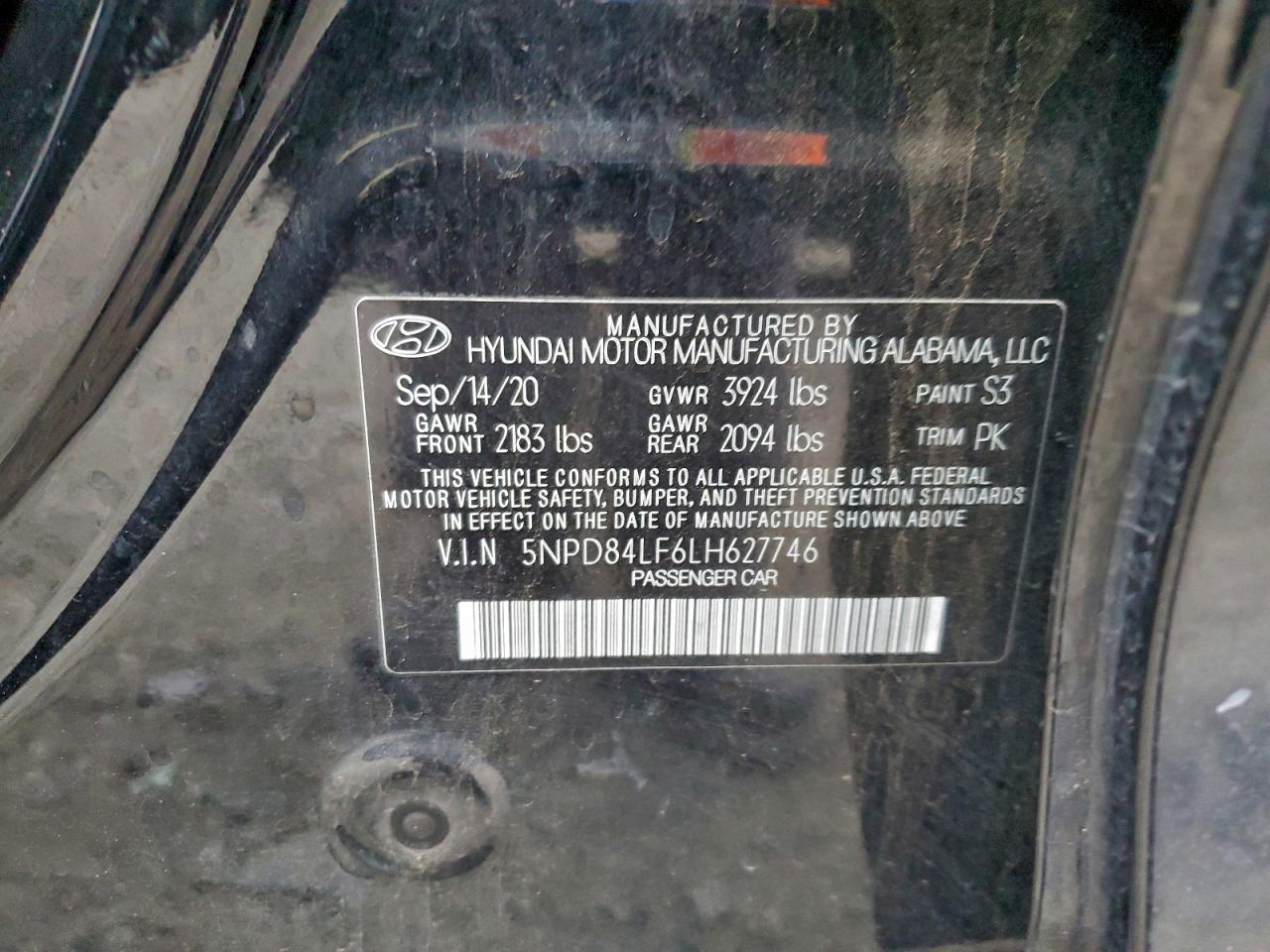 2020 HYUNDAI ELANTRA photo 13