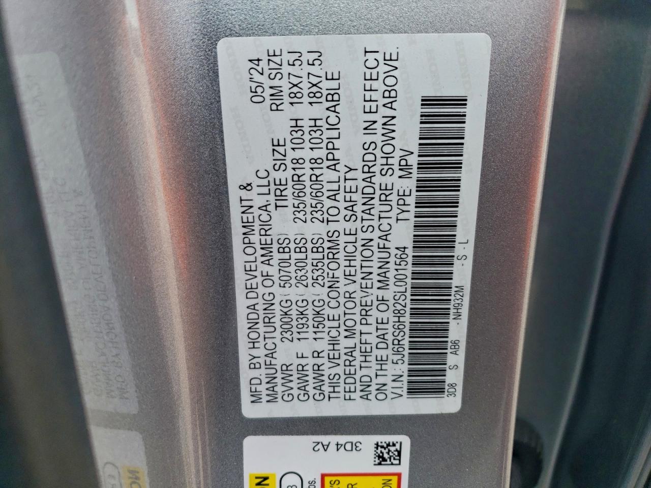 2025 HONDA CR-V SPORT-L photo 13