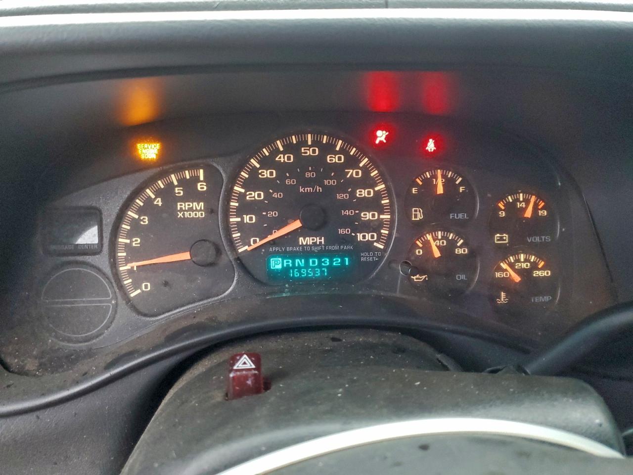 2002 CHEVROLET SILVERADO K1500 photo 9
