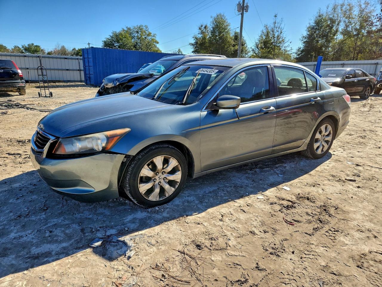 2008 HONDA ACCORD EXL — FRONT END damage — photo 1