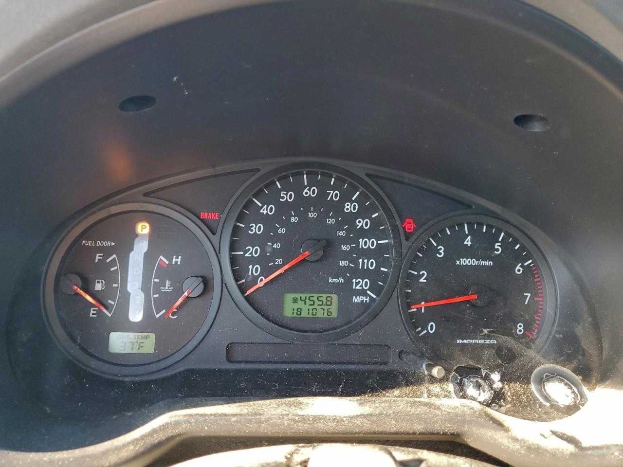 2004 SUBARU IMPREZA OUTBACK SPORT photo 9