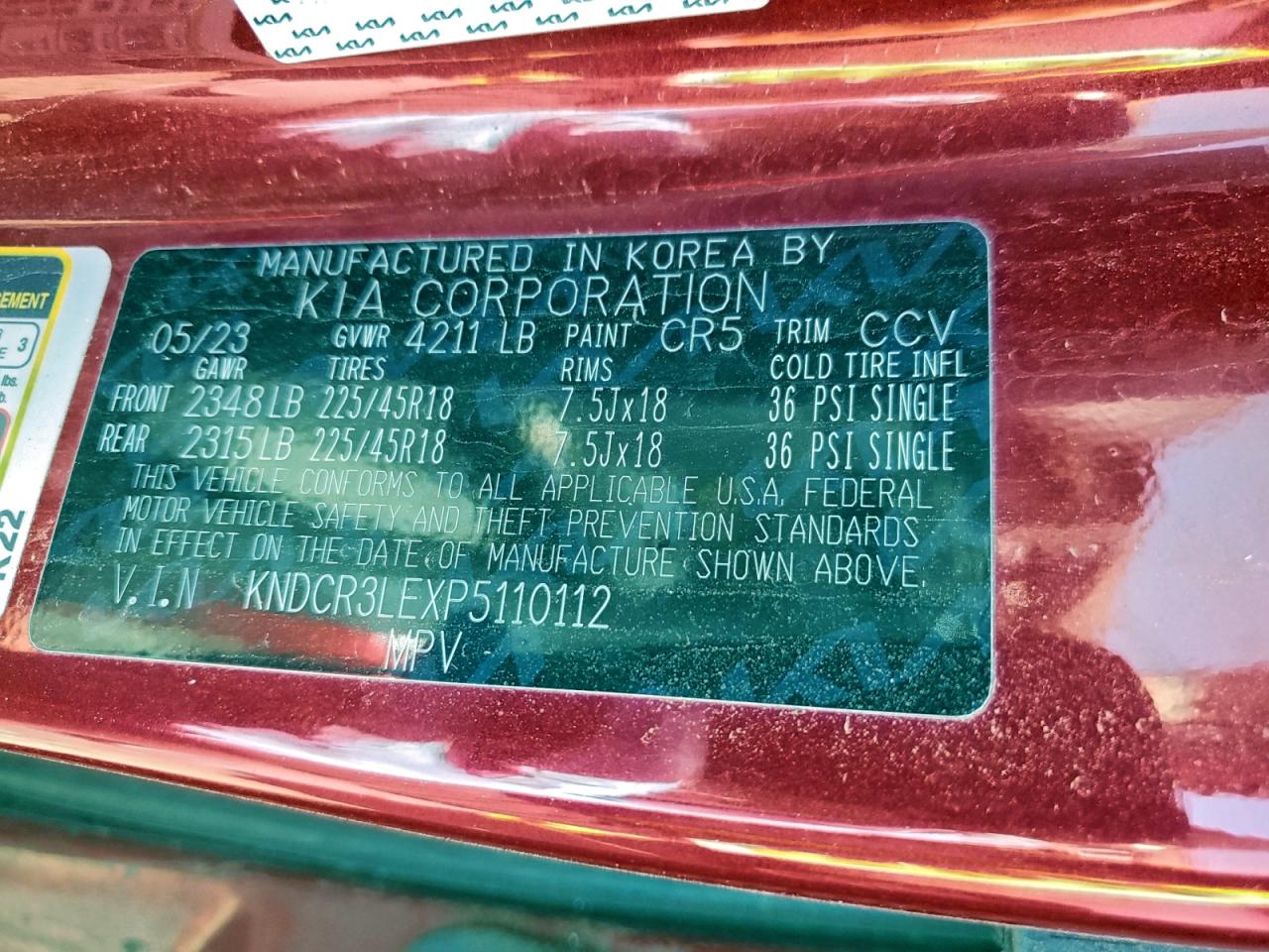 2023 KIA NIRO EX photo 23