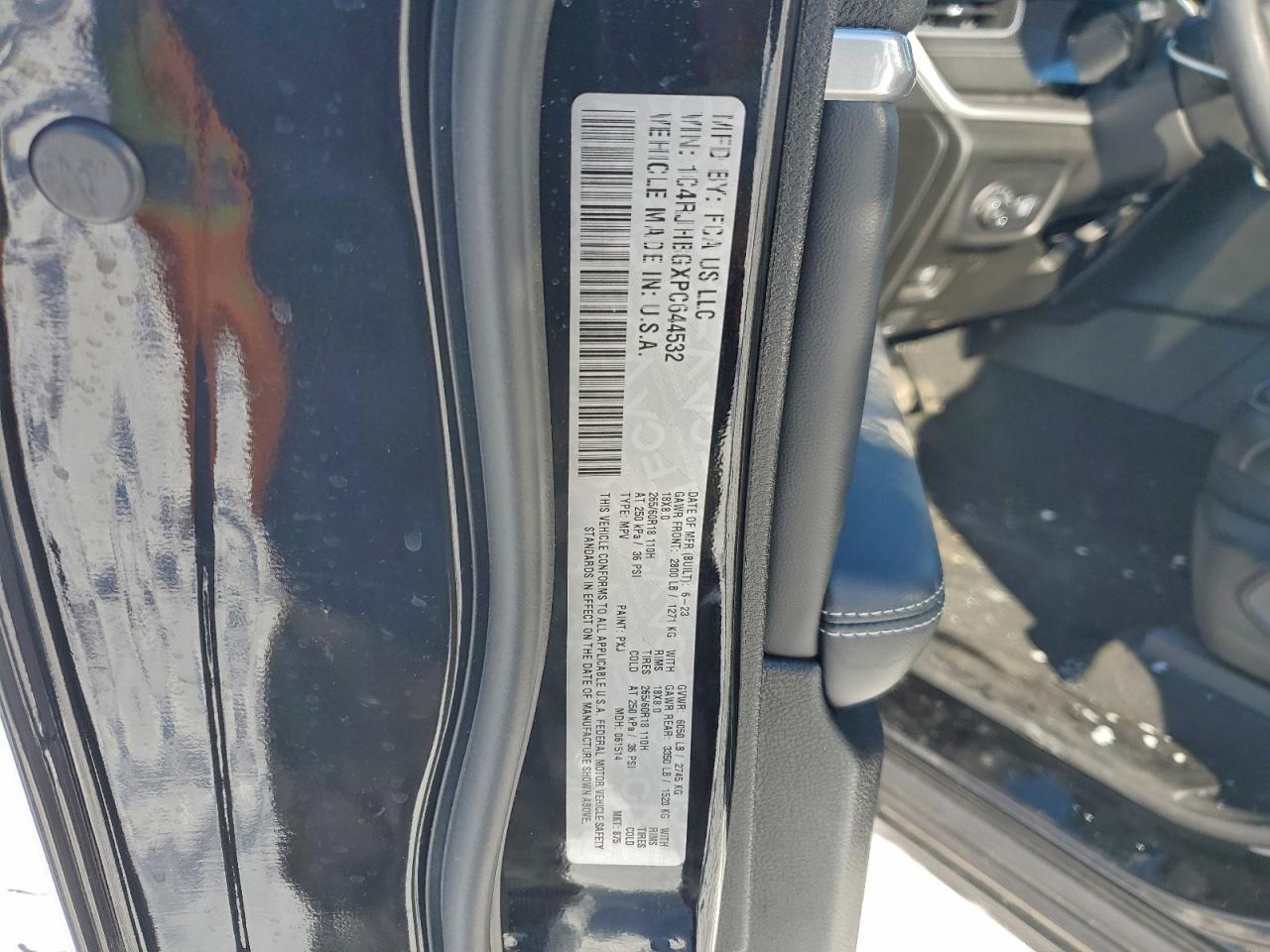 2023 JEEP GRAND CHEROKEE LIMITED photo 12
