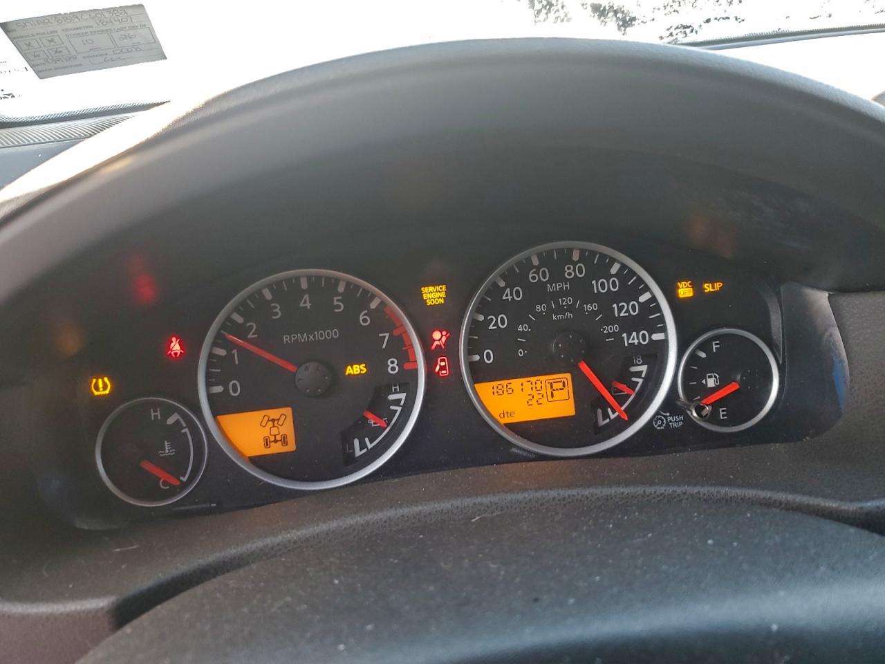 2009 NISSAN PATHFINDER S photo 9