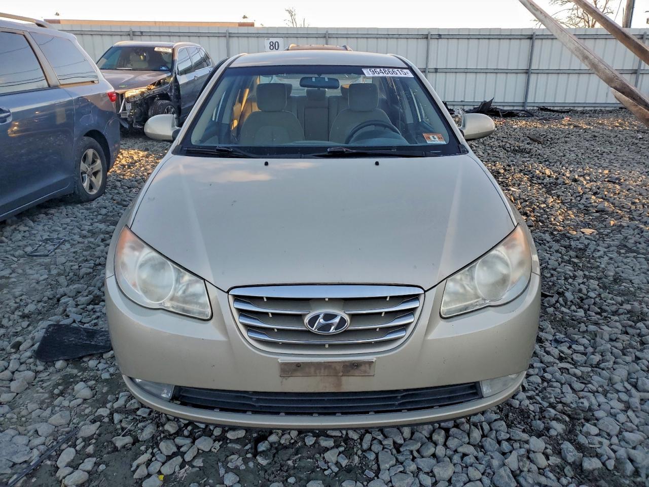 2010 HYUNDAI ELANTRA BLUE photo 5