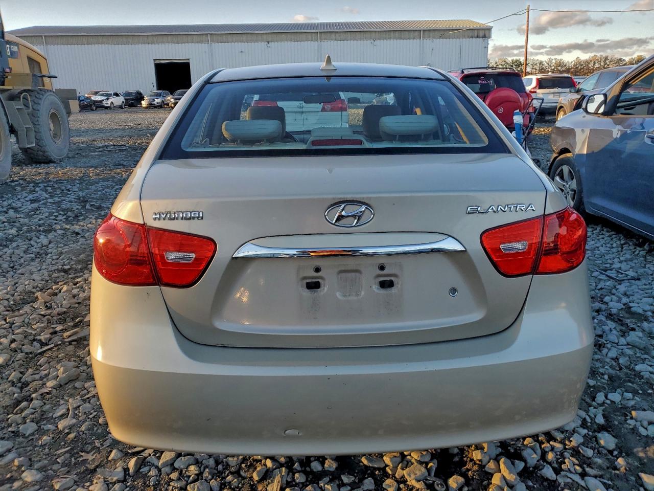 2010 HYUNDAI ELANTRA BLUE photo 6
